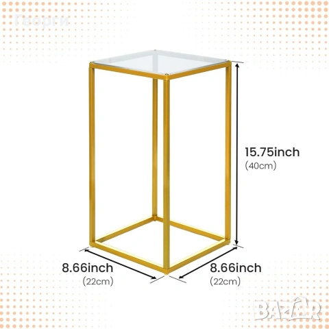Метални маси за декорация