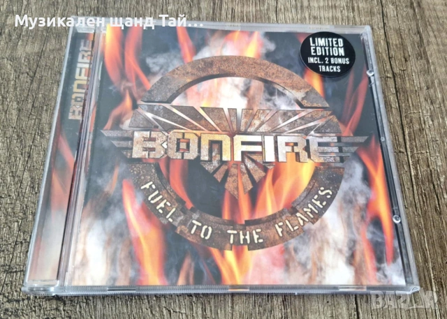 Компакт Дискове - Рок - Метъл: Bonfire – Fuel To The Flames - CD - Limited Edition