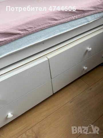 Продава се бебешко легло с люлеещ механизъм, снимка 3 - Бебешки легла и матраци - 53574306