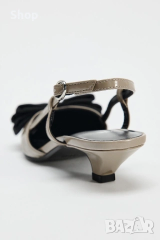 Обувки на ток на Zara 👡, снимка 4 - Дамски обувки на ток - 53781503