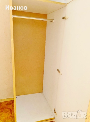РАЗПРОДАЖБА - 25€. Еднокрилни гардероби с надстройка - 2бр. , снимка 9 - Гардероби - 51636316