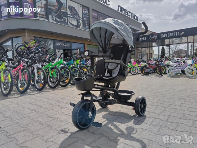 BYOX Детска триколка SUMMER син, снимка 10 - Детски велосипеди, триколки и коли - 53564579