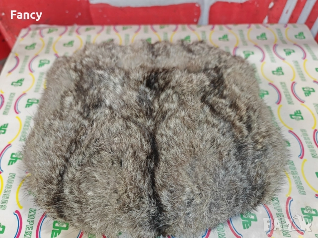 Моф/кожен муф от заек/ръкавици, снимка 4 - Ръкавици - 52452902