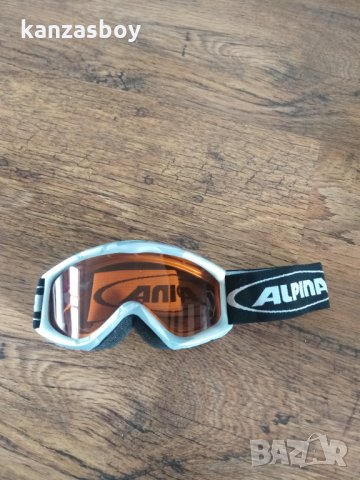 ALPINA Skibrille  - ски-сноуборд маска КАТО НОВИ, снимка 5 - Зимни спортове - 34186610