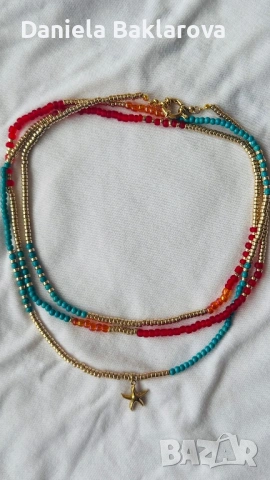 Колиета и гривни от естествени камъни, кристали, перли и стомана, снимка 10 - Колиета, медальони, синджири - 52033967