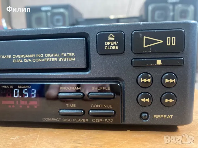 SONY CDP- S 37, снимка 4 - Аудиосистеми - 49896196