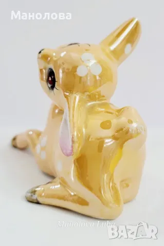 Порцеланова фигурка на еленче. , снимка 5 - Колекции - 49567451