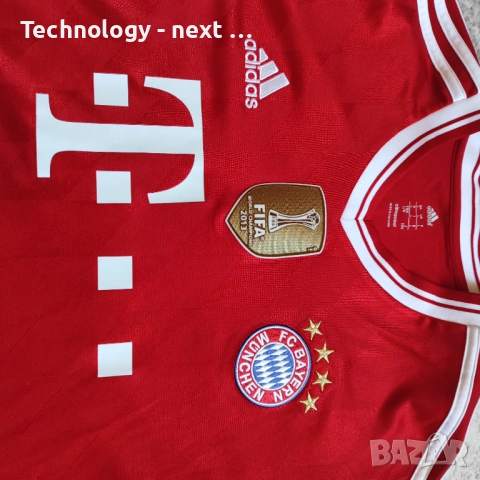 Оригинална тениска Bayern Munich 2014/15–ROBBEN10–FIFA World Champions, снимка 2 - Футбол - 53813565