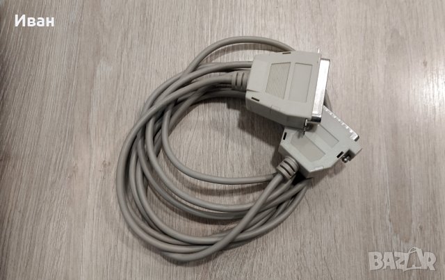 Кабел за принтер за паралелен порт LPT, снимка 3 - Кабели и адаптери - 34400384