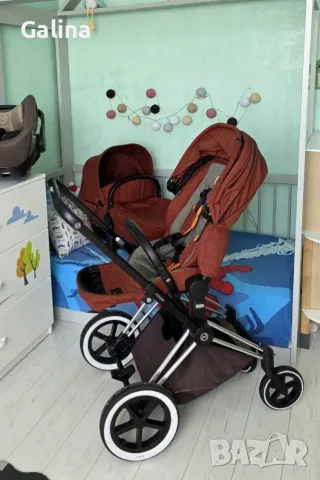 бебешка количка Cybex Priam platinum lux 