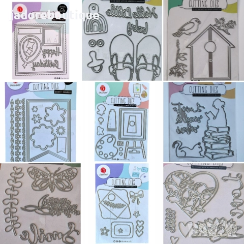 Щанци за изрязване и релеф DecoTime различни видове #2