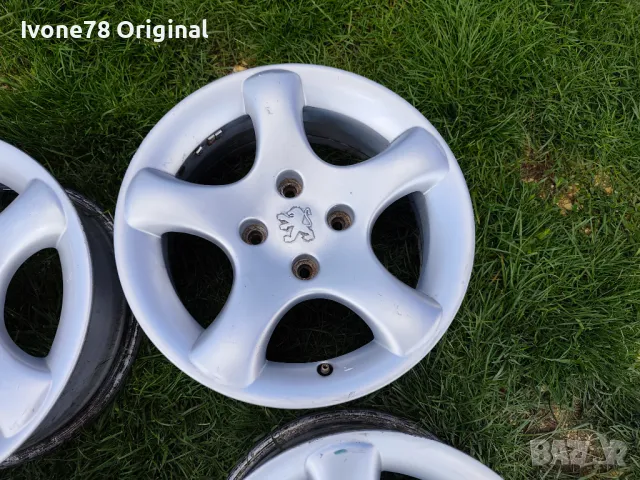 ПРОМО Алуминиеви Джанти за Peugeot Citroen 4x108 15 цола.Отлично състояние., снимка 5 - Гуми и джанти - 50244065