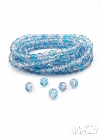 Стъклени Мъниста за Бижута 10мм 8мм 6 мм 4мм J271