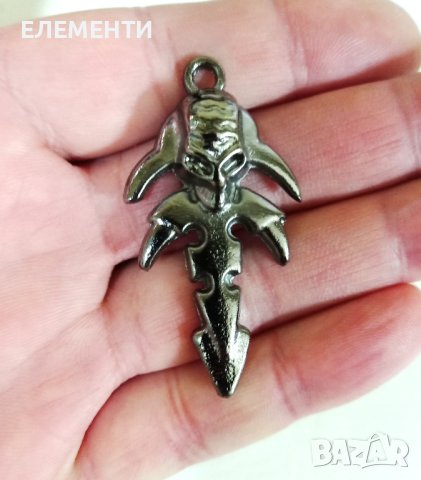 Метален Елемент / Медальон - Извънземно / ALIEN, снимка 3 - Колиета, медальони, синджири - 39323049