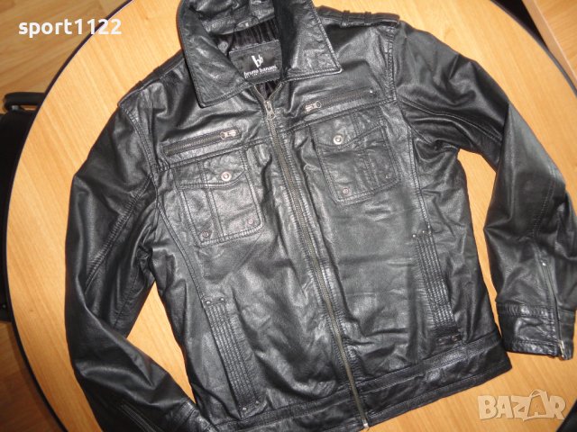 Bruno Banani/S-M/естествена кожа/мъжко яке, снимка 5 - Якета - 40254953