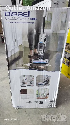 Перяща прахосмукачка Bissell CrossWave C3 Pro 3в1 3555N

, снимка 6 - Прахосмукачки - 49126318