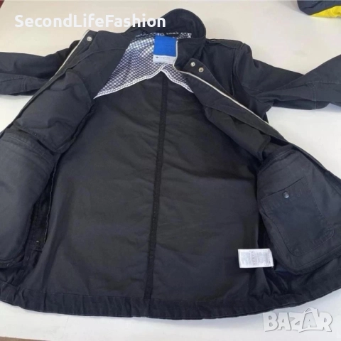 Дамско яке Adidas Originals, размер S, черно, снимка 4 - Якета - 52632723