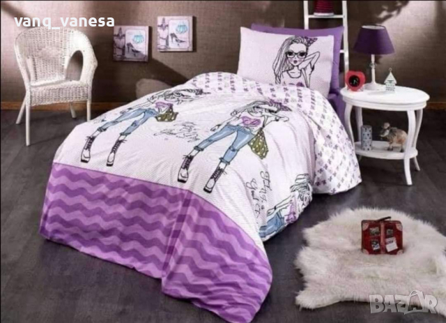 Детски спални комплекти от материя Ранфорс изцяло памучна материя плат , снимка 9 - Спално бельо и завивки - 36211639