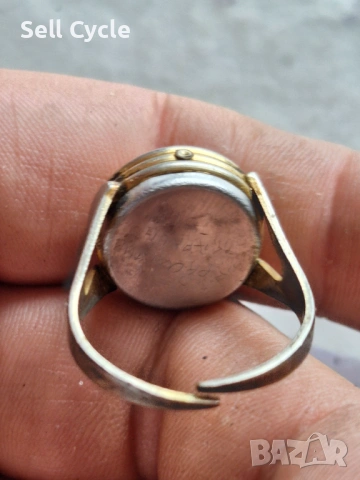 ✅ЕЛЕКТРОНЕН ЧАСОВНИК ПРЪСТЕН USA MONTANA❗, снимка 2 - Мъжки - 53647328