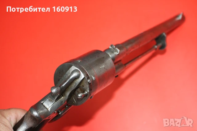 Оригинален дългоцевен револвер Гасер Gasser M1870 Виена., снимка 6 - Антикварни и старинни предмети - 51142067