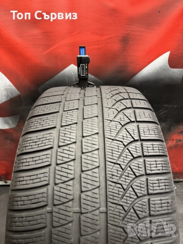 285 40 19, Зимна гума, Pirelli PZeroWinter, 1 брой, снимка 4 - Гуми и джанти - 56058320