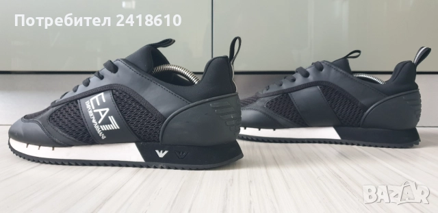 Emporio Armani EA7 Sneakers Mens Size 42/26.9см US 8.5 UK 8 ОРИГИНАЛ! Мъжки Спортно - елегантни!, снимка 9 - Кецове - 52335652