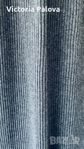 ZARA сив рипс шал XL топъл и супер модерен, снимка 6 - Шалове - 52979561