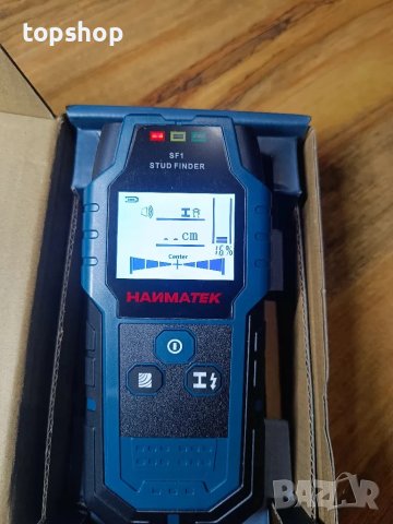 HANMATEK Stud Finder 5 в 1 цифров скенер за стена, детектор за дърво, метали, кабели, снимка 7 - Гедорета - 50501212
