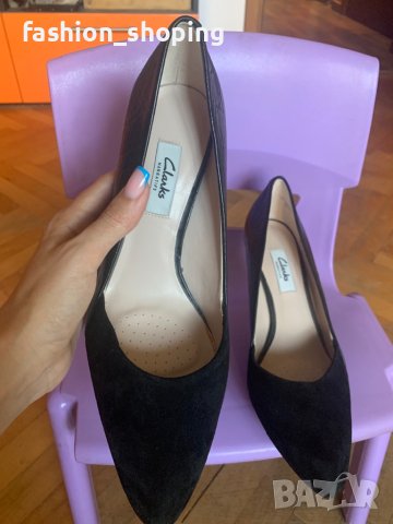 Елегантни обувки Clarks, размер 40, снимка 6 - Дамски обувки на ток - 41646989