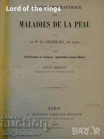 Медицинска Енциклопедия, Париж, 1893, снимка 2 - Енциклопедии, справочници - 44679210