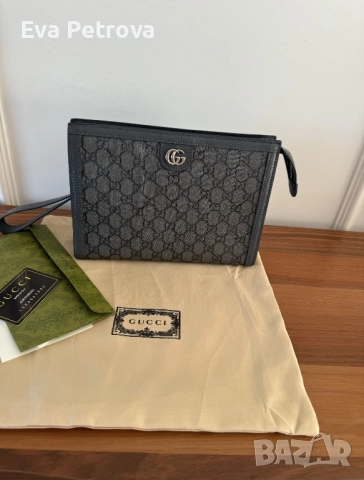 Gucci Ophidia унисекс мъжки клъч чанта, снимка 6 - Чанти - 52479483
