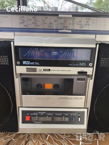 🔥 AIWA CS 660K -работещ радиокасетофон с уникален звук!, снимка 3 - Аудиосистеми - 56137295