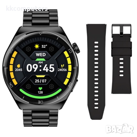 Sergio Tacchini AM05-6 Смарт часовник- 1.43", безжично зареждане, пулс, кръвно налягане, сън, мултис