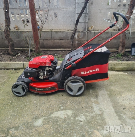 Бензинова самоходна косачка Einhell Мощна, снимка 3 - Градинска техника - 53608001