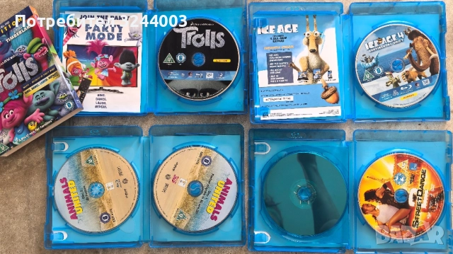 4 детски Блу Рей /Не ДВД /филми , снимка 2 - DVD филми - 42747909