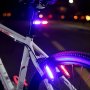 Полицейска стоп LED светлина с висока интензивност, Многоцветна, USB, снимка 1 - Аксесоари за велосипеди - 44434881