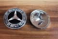 Емблема Мерцедес Mercedes Benz Тапа с две краета 57мм, снимка 3