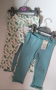 Клинчета 2бр рипс, снимка 1 - Панталони и долнища за бебе - 36211111