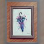 Картина "Чадър с пролетни лалета", снимка 1 - Картини - 35933818