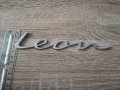 Емблема надпис Сеат Леон Seat Leon нов стил, снимка 3