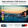 НОВА 2024 Eonon 720P HD Dash Camera, 360° регулируем ъгъл, съвместим с Eonon Android уредби - A100, снимка 7
