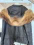 Дамско кожено яке.Естествена агнешка кожа с лисица, снимка 5