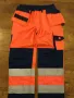 Engel Safety trousers with hanging tool pockets - мъжки работен панталон S, снимка 5