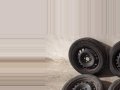 Летни гуми с метални джанти, снимка 1
