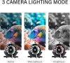 Подводна риболовна камера 5" LCD монитор, преносима рибарска камера със светлина 30 метра, снимка 5
