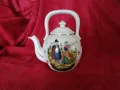 Колекционерски декоративен порцеланов чайник. Германия. марк., снимка 1