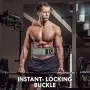 Колан за вдигане на тежести Gym Striker, сив, размер S, снимка 6