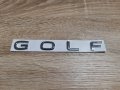 надпис Volkswagen Golf Фолксваген Голф новия шрифт