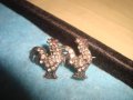 СТАРИННА СРЕБЪРНА СКЪПОЦЕННА БРОШКА ПЕТЛИ СРЕБРО 950 РЪЧНА МАЙСТОРСКА РЯДКА ИЗРАБОТКА 25147, снимка 8