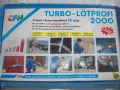 НОВ Немски Професионален к-т Газов Пропан-бутан Поялник Горелки CFH PROFI в метален куфар, снимка 4